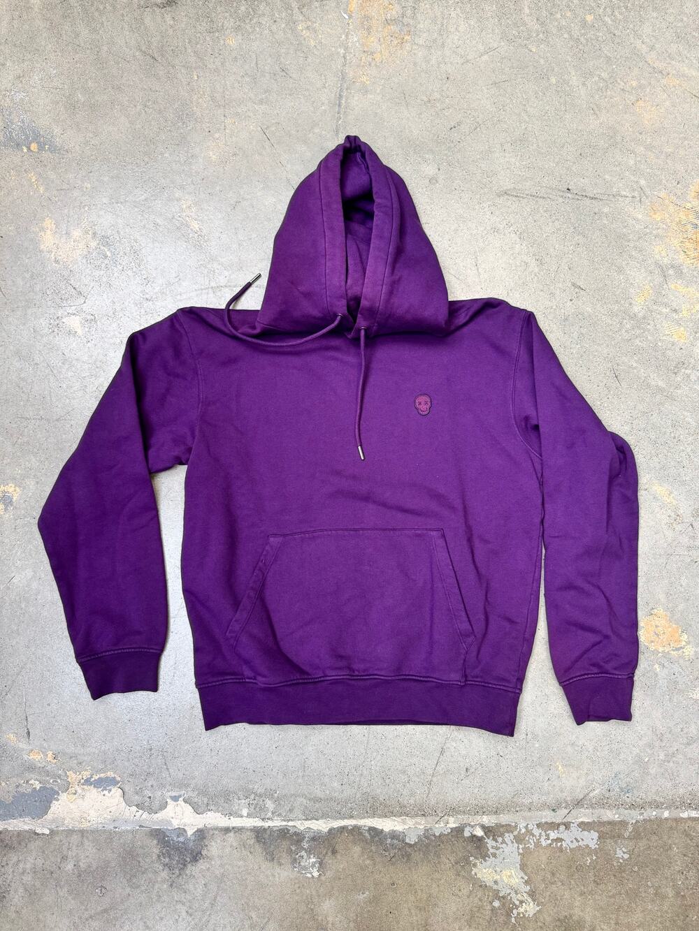 The Kooples Embroidered Hoodie Purple M (Pre-Owned)